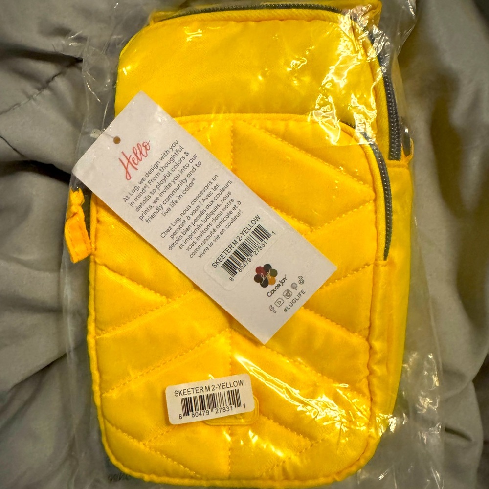 Lug N/S Skeeter in solid, neon yellow, NIP